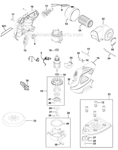 Part Location Diagram of 582097-00 DeWALT Carrier
